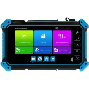 Testador CCTV Multifuncional, AHD, HD-CVI, HD-TVI, TCP/IP, CVBS