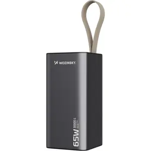 Powerbank 30.000mAh 65W QC/PD 3.0 (USB-A + 2x USB-C) c/ ecrã LCD