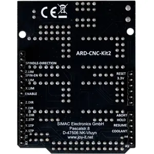 Kit de controlo de CNC c/ Shield CNC 4 Eixos + 4 Drivers DRV8825 para Arduino