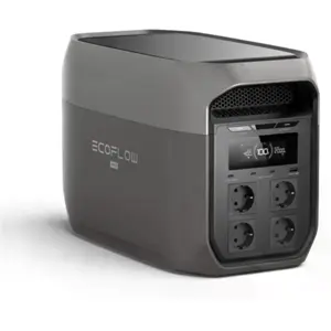 Power Station 2400W 2048Wh con UPS y carga solar 500W [OFERTA - máquina de café]