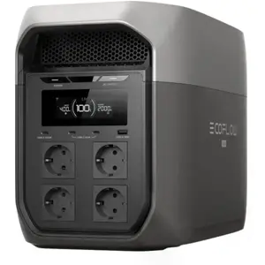Power Station 2400W 2048Wh con UPS y carga solar 500W [OFERTA - máquina de café]
