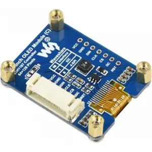 Display OLED 1.3'' 64x128 SPI/I2C (SH1107)
