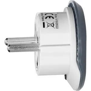 Adaptador de viagem Universal ➝ Schuko (tipo F)
