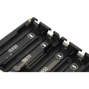 UPS para Raspberry 5.1V 5A c/ suporte de baterias 4×18650