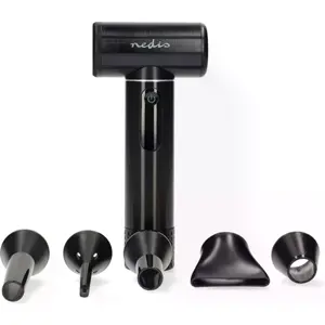 Soprador de ar portátil a bateria 200W 2.500mAh (c/ 5 ponteiras)