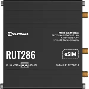 Router industrial 4G LTE Cat4 c/ 2 x portas Ethernet + PoE + WiFi + RS232/RS485