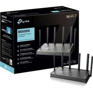 Router Wi-Fi 7 Dual Band BE6500 (5764+688Mbps) Multigigabit