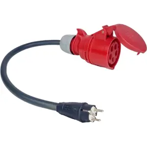 Carregador EV Portátil 6-32A 22kW trifásico c/ Cabo Tipo 2 5m - IP54
