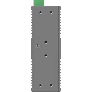 Switch industrial 6P (4× RJ45 / 1x SFP Combo / 1x SFP) Gigabit gerenciável p/ calha DIN ou parede