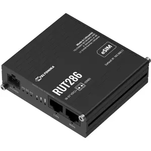 Router industrial 4G LTE Cat4 c/ 2 x portas Ethernet + PoE + WiFi + RS232/RS485