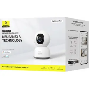 Câmara IP (Wi-Fi) Pan/Tilt 2K 3MP c/ deteção de pessoas, IR e áudio bidirecional - p/ interior