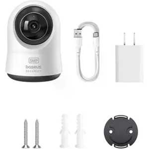 Câmara IP (Wi-Fi) Pan/Tilt 3K 5MP c/ deteção de pessoas e IR - p/ interior