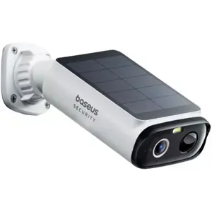 Cámara IP (Wi-Fi) Bullet 2K IR 6 m con batería y panel solar integrado - IP67