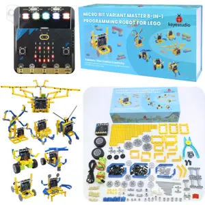Robô programável Multifuncional 8-in-1  - Compativel com Microbit