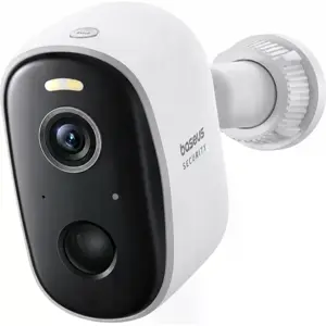 Kit de videovigilância c/ 2 câmaras IP (Wi-Fi) 2K a bateria p/ exterior + HomeStation H1