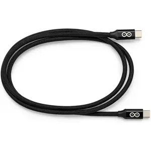 Cabo USB-C <-> USB-C 3.0 60W PD para Arduino (24 pinos) - 1 m