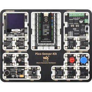 Raspberry Pi Pico - Kit de iniciação com 15 módulos - Inclui placa de expansão Pico