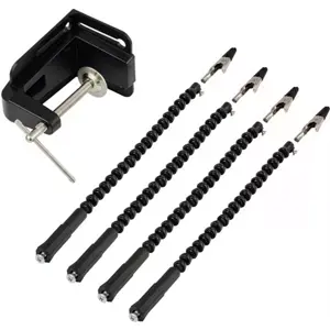 Suporte de mesa com 4 braços de crocodilo articulados