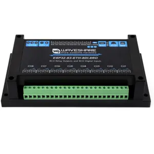 Módulo de relés industrial c/8 canais - Suporta WiFi /Bluetooth / RS485 (isolado)