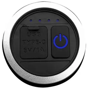 Lanterna LED 30W 3000lm (alcance 1Km) c/ Powerbank 6000mAh