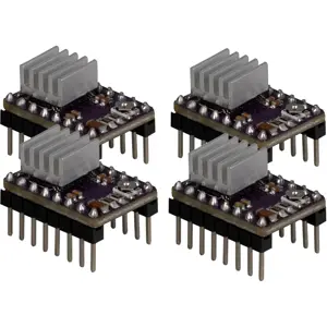 Kit de controlo de CNC c/ Shield CNC 4 Eixos + 4 Drivers DRV8825 para Arduino