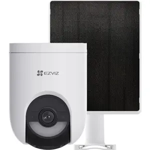 Câmara IP (Wi-Fi) Pan/Tilt 3K⁺ 6MP 4mm IR 15m c/ bateria + painel solar - IP65