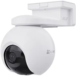 Câmara IP (4G LTE / Wi-Fi) Pan/Tilt 4K 8MP 4mm IR 15m c/ Bateria e IA + Painel Solar 8W - IP65