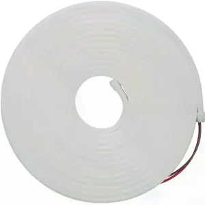 Tira LED NEON FLEX 2700K (blanco cálido) 24VDC 3W/m (15W) IP67 - 5x10mm - rollo de 5.0m