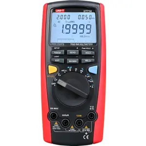 Multímetro digital (1000Vac/dc 10Aac/dc 20MΩ Cap. Hz/% T-RMS Auto-Range Min/Max USB)