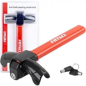 Tranca antirroubo para volante c/ 2 chaves