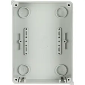 Caixa de distribuição estanque IP65 para quadro elétrico - 1 fila - 5 módulos