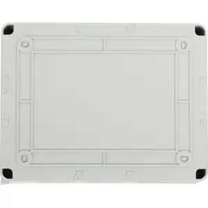 Caixa de distribuição estanque IP65 para quadro elétrico - 1 fila - 12 módulos