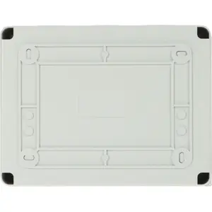 Caixa de distribuição estanque IP65 para quadro elétrico - 1 fila - 8 módulos