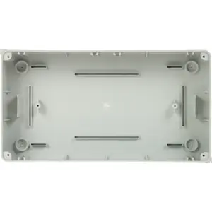 Caixa de distribuição estanque IP65 para quadro elétrico - 1 fila - 18 módulos