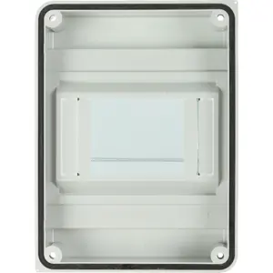 Caixa de distribuição estanque IP65 para quadro elétrico - 1 fila - 5 módulos
