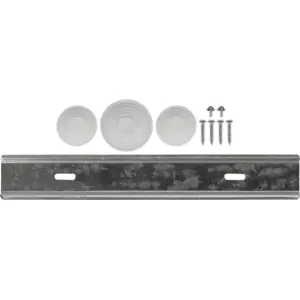 Caixa de distribuição estanque IP65 para quadro elétrico - 1 fila - 12 módulos