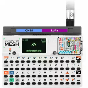 Mini computador portátil c/ Stamp-S3A, bateria, teclado, display 1.14''+ módulo Cap LoRa-1262