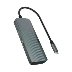 Docking Station 6-em-1 (4x USB-A 3.2 1x HDMI 4K 1x USB-C PD 100W)