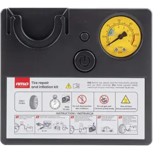 Kit de reparação de Pneus com compressor 12V