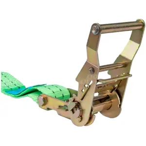 Cinta de seguridad con tensor de carraca - 2000kg - 38mm x 5m