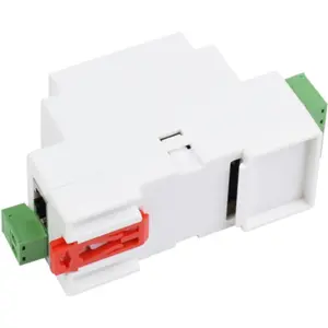 Servidor Série RS485 <-> RJ45 Ethernet c/ PoE 10/100Mbps c/ Modbus e MQTT para calha DIN