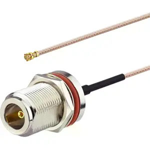 Adaptador U.FL para N fêmea RG178 - 5 CM