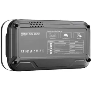 Arrancador de Carro (Jump Starter) 1200A 4-em-1 c/ compressor 160PSI + Powerbank PD 65W + Lanterna