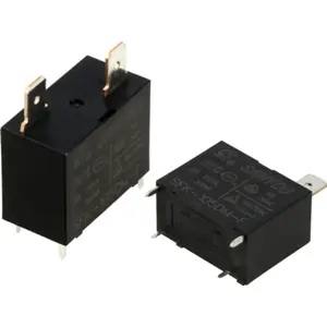 Relé 5VDC 20A SPST-NO (4 pines + 2 Faston)
