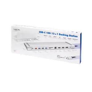Docking Station USB-C 12-em-1 c/ 2×HDMI, DisplayPort, LAN e PD 100W