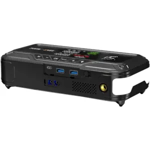 Arrancador de Carro (Jump Starter) 1200A 4-em-1 c/ compressor 160PSI + Powerbank PD 65W + Lanterna