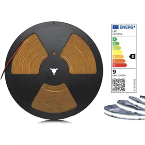 Fita LED COB 6000K (branco frio) 24VDC 1100lm/m 9W/m IP20 - rolo de 25.0m