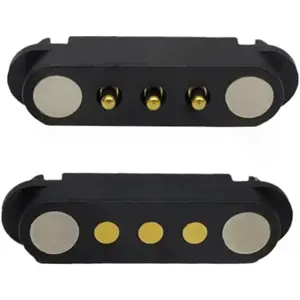 Conector Pino Pogo  - macho+fêmea -  3 pinos