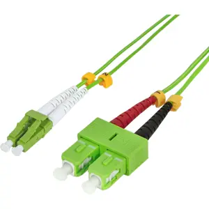 Cable de fibra óptica LC-SC OM5 multimodo (50/125 µm) dúplex 3.0 m