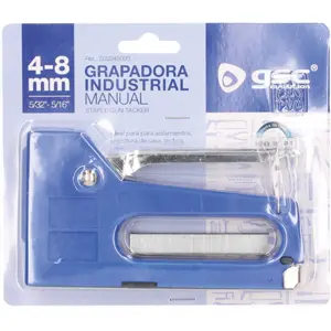 Agrafador industrial manual para agrafos de 4 a 8mm